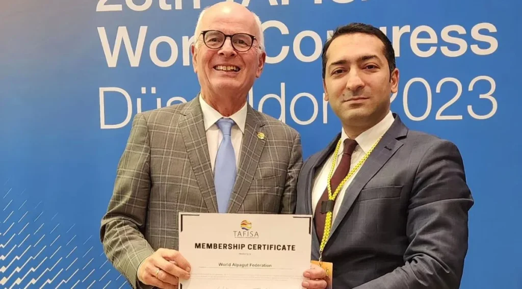 Farid Alizade & Wolfgang Baumann 28th TAFISA World Congress